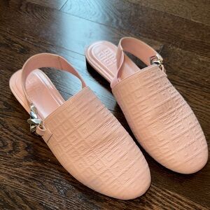Givenchy along back mules Elegant Pink Women's Slip-On Shoes